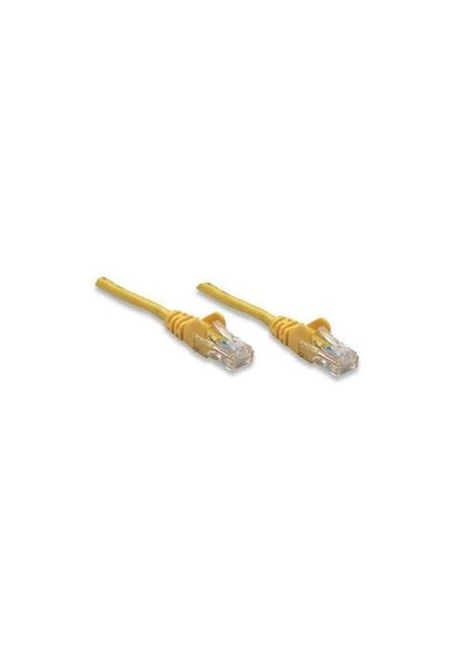 CAT5e 1mt Sarı UTP Patch Kablo 318969
