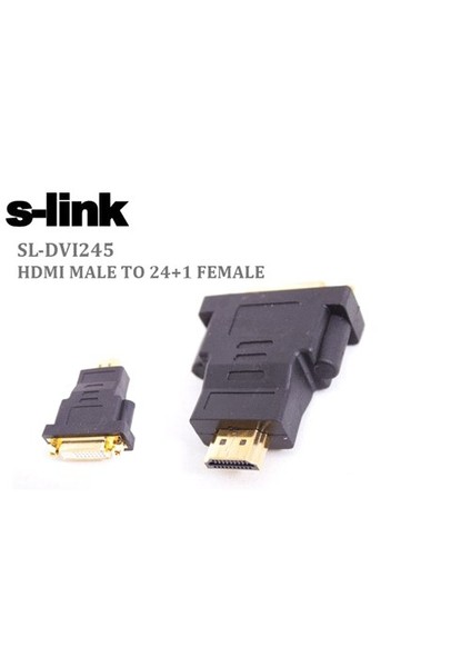 Sl-Dvı245 Hdmı To 24+1 F Dvı Çevirici