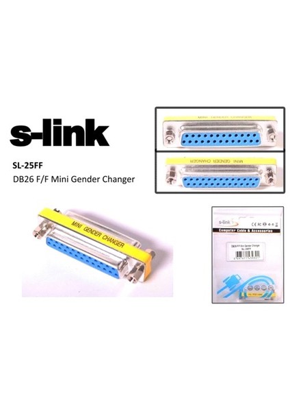 Sl-25Ff Db25 F/F Mini Çevirici