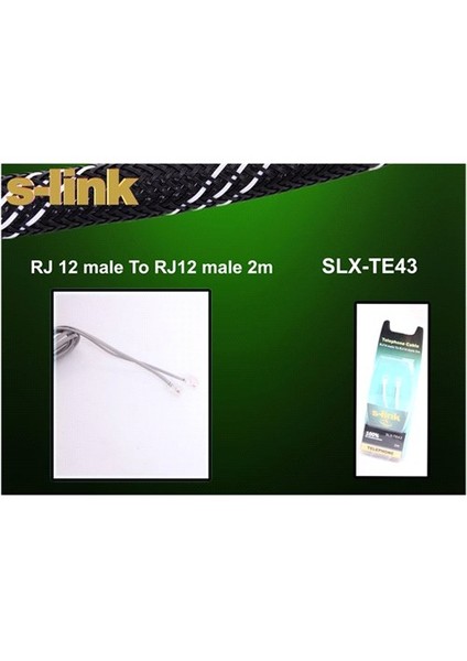 Slx-Te43 2M Telefon Bilister Kablo