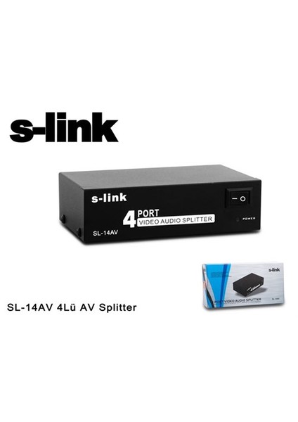 Sl-14Av 4Lü Av Splitter