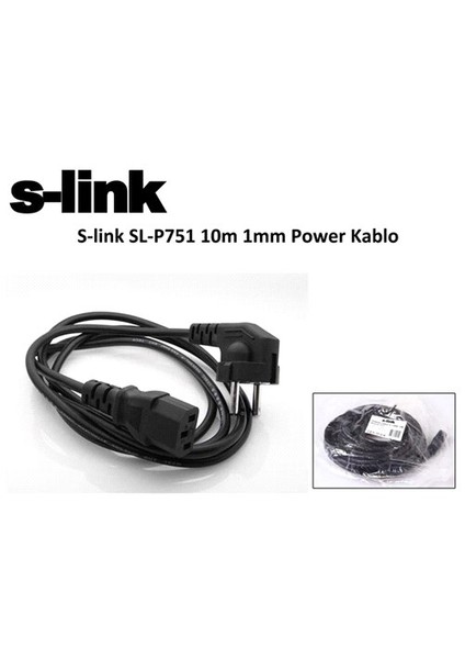 Sl-P751 10M 1Mm Power Kablo