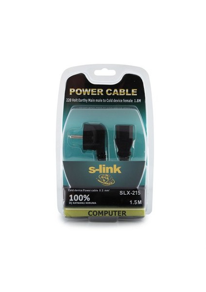 S-link SLX-215 1.5m Power Kablo