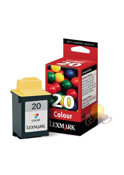 20 Renkli Kartuş 015MX120E