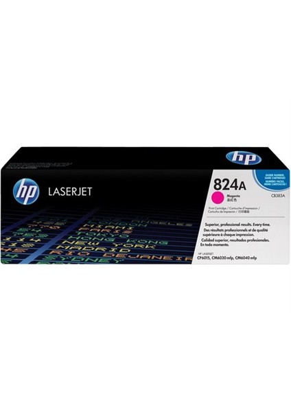 824A 21000 Sayfa Kapasiteli Kırmızı Toner CB383A