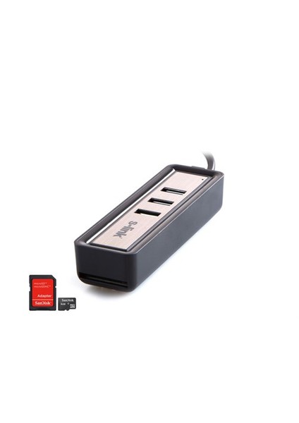 Sl-U310 Usb 3.0 Kart Okuyucu + 2.0 Otg Çevirici