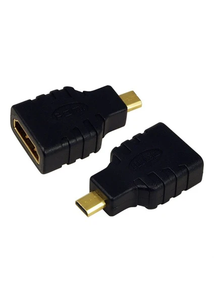 AH0010 HDMI Type A Dişi - Micro HDMI Type D Erkek Adaptör