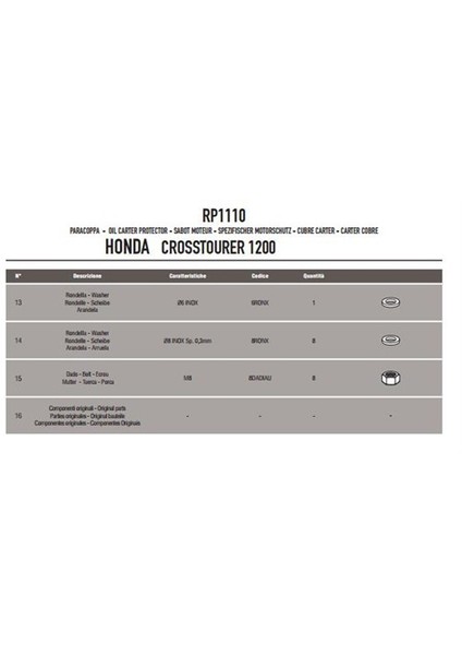 Gıvı Rp1110 Honda Vfr 1200X Crosstourer (12-15) Karter Koruma indirimleri