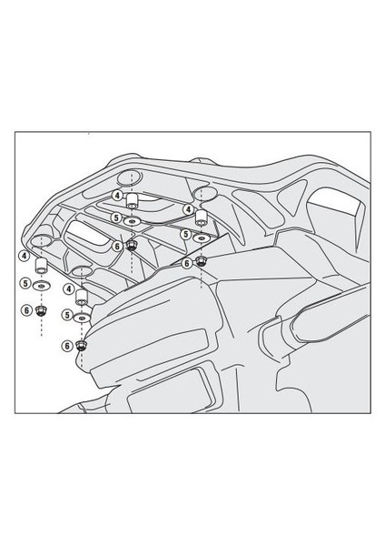 Gıvı Sra1110 Honda Vfr 1200X Crosstourer (12-15) Arka Çanta Tasıyıcı indirimleri