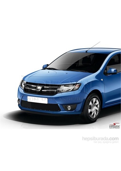 S-Dizayn Dacia Sandero 2013 Üzeri Krom Ön Panjur 4 Prç.