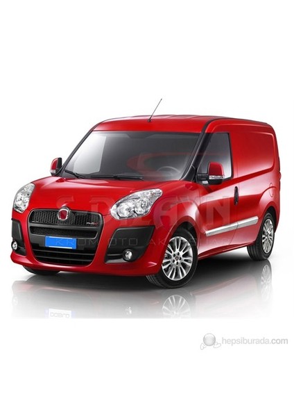 S-Dizayn Fiat Doblo Yan Kapı Çıtası 4 Prç. P.Çelik (2010>)