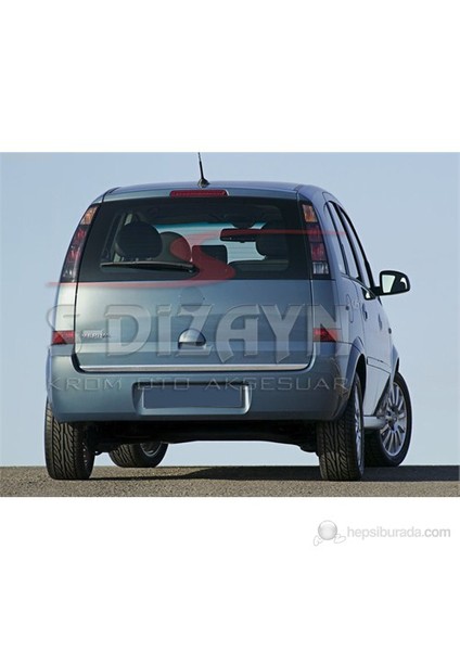 S-Dizayn Opel Meriva Bagaj Alt Çıta P.Çelik (2002-2007)