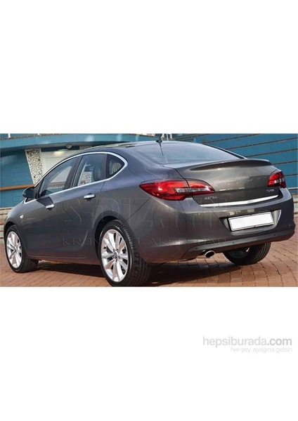 S-Dizayn Opel Astra J Bagaj Alt Çıtası P.Çelik (SEDAN) (2012>)