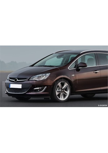 Opel Astra J Krom Ön Tampon Çıtası 2012 ve Üzeri Makyajlı