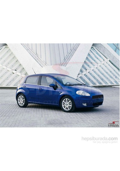 S-Dizayn Fiat Grande Punto Cam Çıtası 6 Prç. P.Çelik (2006>)