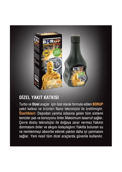 New Nano Teknolojisi,Dizel Yakıt Katkısı 250 Ml fiyatları