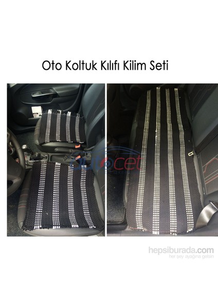 Oto Koltuk Kılıfı Kilim Seti 9393