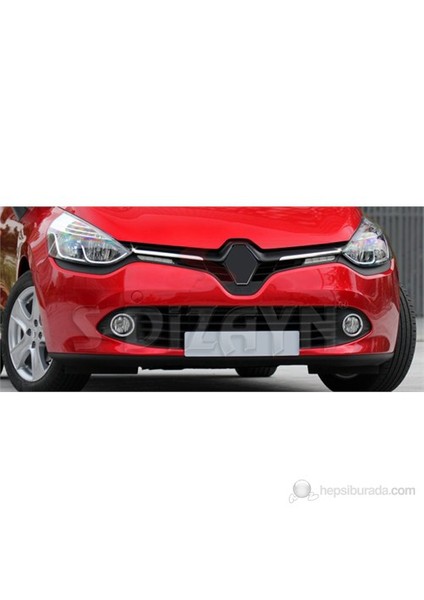 S-Dizayn Renault Clio-4 Sport Tourer Ön Panjur 2 Prç P.Çelik (2012>)