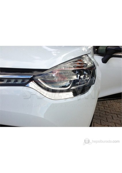 S-Dizayn Renault Clio-4 Far Alt Çıta 2 Prç P.çelik (2012>) modelleri