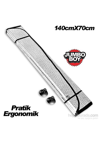 Balonlu Oto Güneşlik Büyük Boy