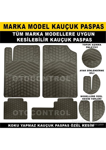 Ford C Max 2004 2011 Kauçuk Paspas