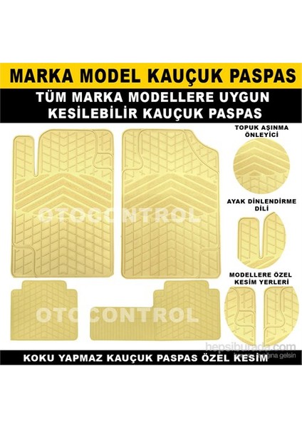 Hyundai Accent Era 2013 Sonrası Kauçuk Paspas