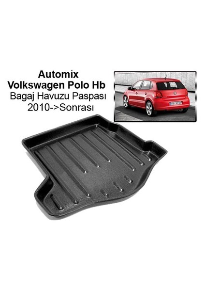 Volkswagen Polo Hb Bagaj Havuzu Paspası Alt Bagaj 2010->Sonrası