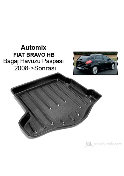 Fiat Bravo Hb Bagaj Havuzu Paspası 2008->Sonrası->Sonrası Siyah