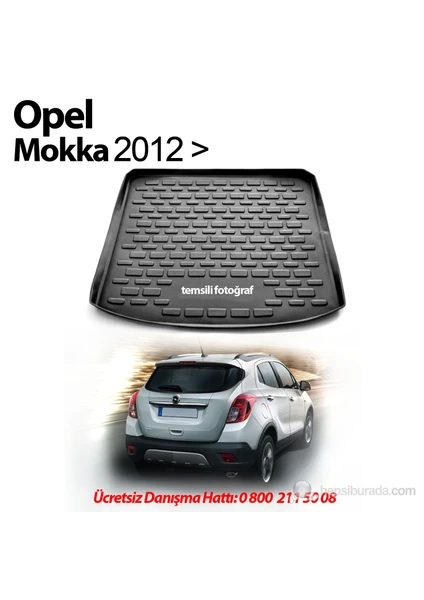 Opel Mokka Bagaj Havuzu Paspası 2012-> Sonrası