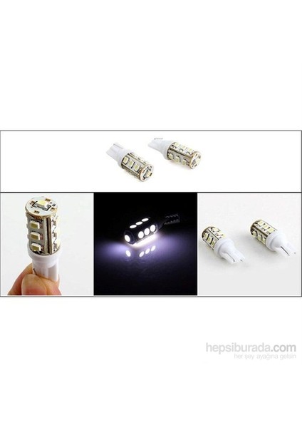 Dekoratif Led Ampul T10-(2X13 Smd Led)Byz 12V Laam119112 fiyatları