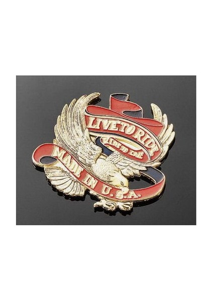 Hıghway Hawk 01-294 Amblem Lıve To Rıde Küçük