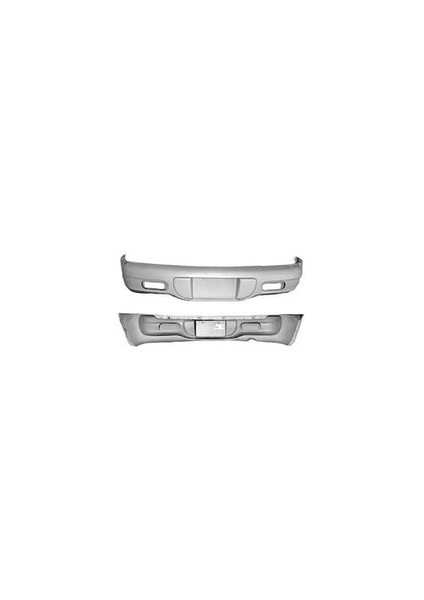 Chrysler Pt- Cruıser- 01/05 Arka Tampon Parça Astarlı Siyah
