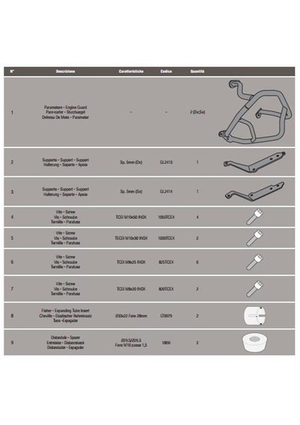 Gıvı Tn5108ox Bmw R1200gs (13-15) - R1200r (15) Koruma Demırı fırsatları