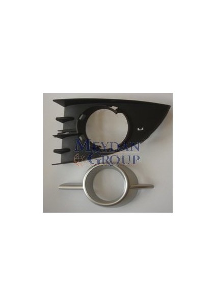 Renault Scenıc- Iı- 06/09 Sis Lamba Kapağı Sol Sisli Siyah 2Par