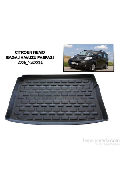 Citroen Nemo Bagaj Havuzu