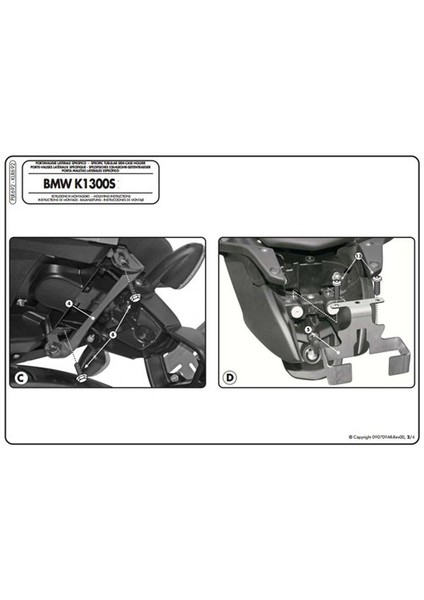 Gıvı Plr692 Bmw K 1200S (05-08) - K 1300S (09-15) Yan Çanta Tasıyıcı indirimleri