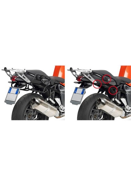 Gıvı Plxr691 Bmw K 1200R (05-08) - K 1300R (09-15) Yan Çanta Tasıyıcı