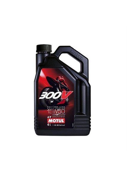 300V Factory Line 4T 15W-50 4 Litre