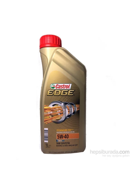 Edge Titanium FST 5W-40 1 Litre Motor Yağı ( Üretim Yılı: 2023 )