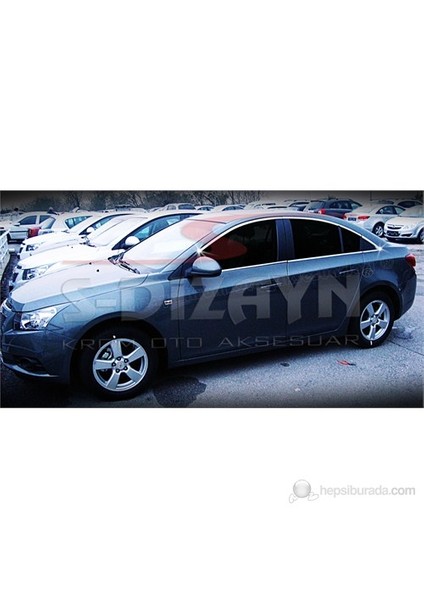 S-Dizayn Chevrolet Cruze Cam Çerçeve Seti 12 Prç. P.Çelik (2009>)