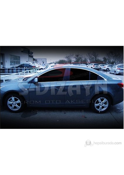 S-Dizayn Chevrolet Cruze Cam Çerçeve Seti 12 Prç. P.Çelik (2009>)