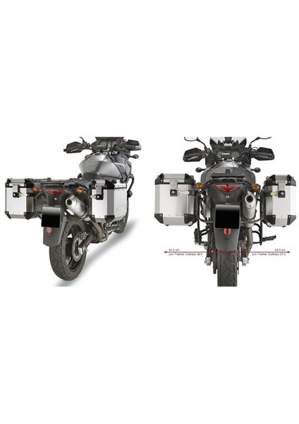 Gıvı Pl532cam Suzukı Dl 650 V-Strom (04-11) Yan Çanta Tasıyıcı