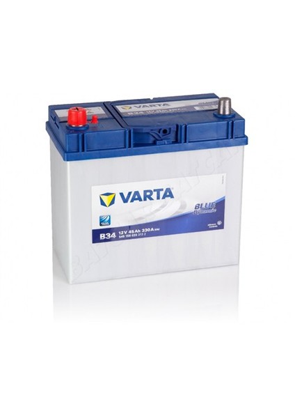 45Ah B34 12V Ters Kutup Akü