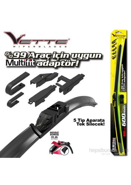 Multifit Oto Silecek 35 Cm