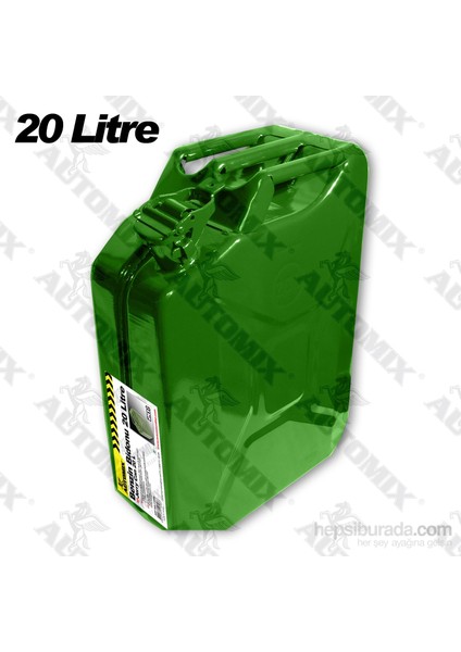 Benzin Bidonu Metal 20 Litre