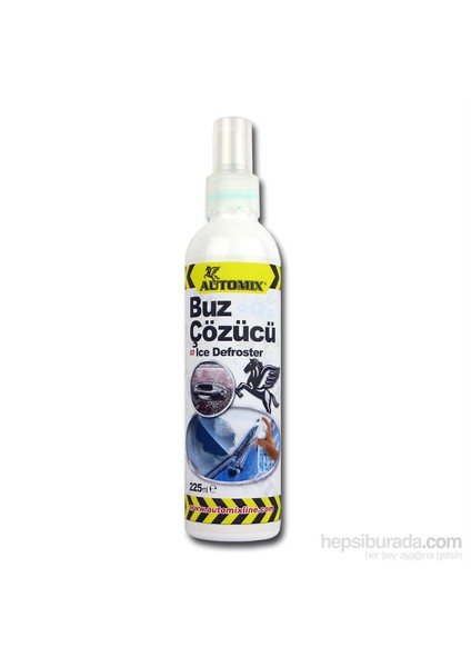 Oto Buz Çözücü Ve Önleyici Sprey 225 Ml