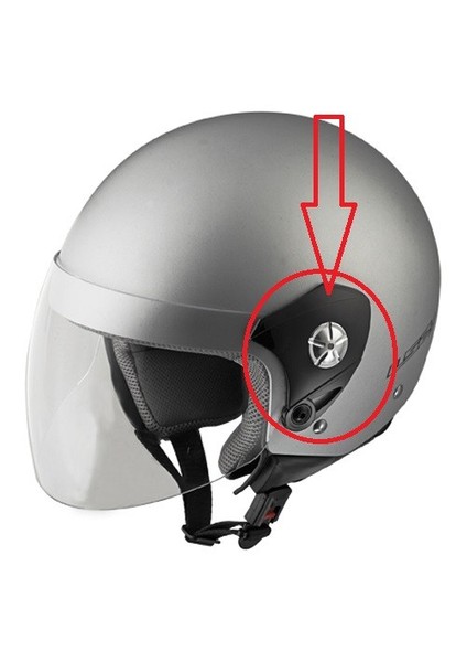 Of518 Mıdway Kask Yan Kapak Set