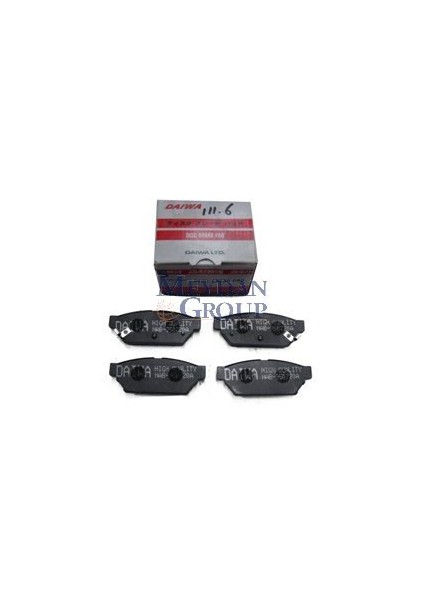 Mitsubishi Carısma- 97/00 Arka Fren Balatası 1.6/1.8Cc