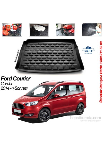 Ford Courier Bagaj Havuzu 2014