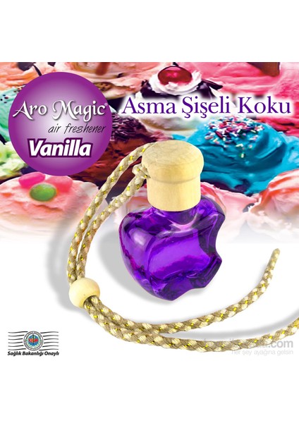 İpli Şişe Koku Vanilya